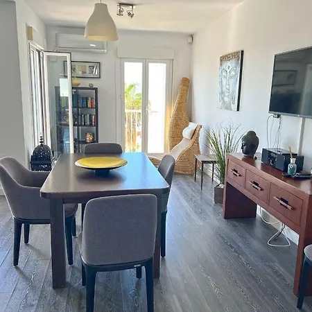 Sol Y Mar Amplio Con Dos Y Balcon Апартаменты *